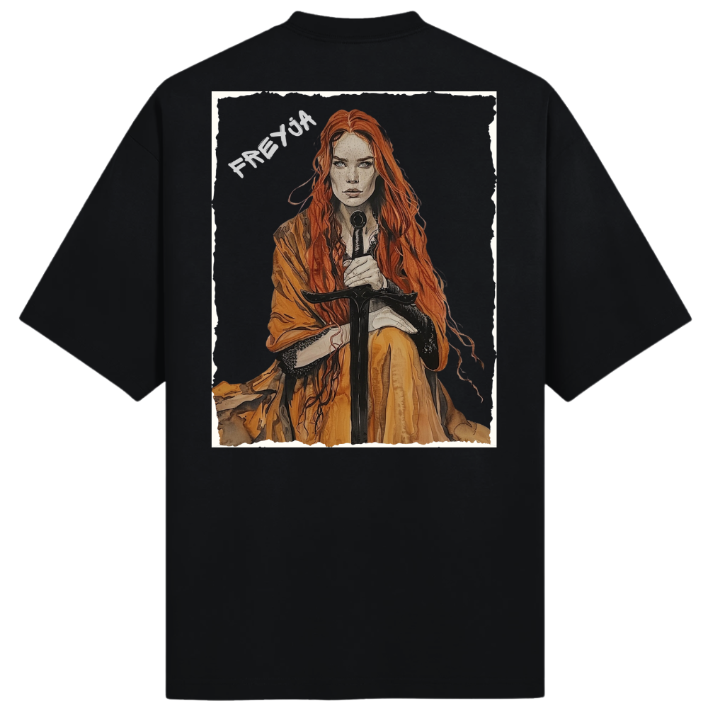 FREYJA OVERSIZED T-SHIRT - GODS OF DEATH