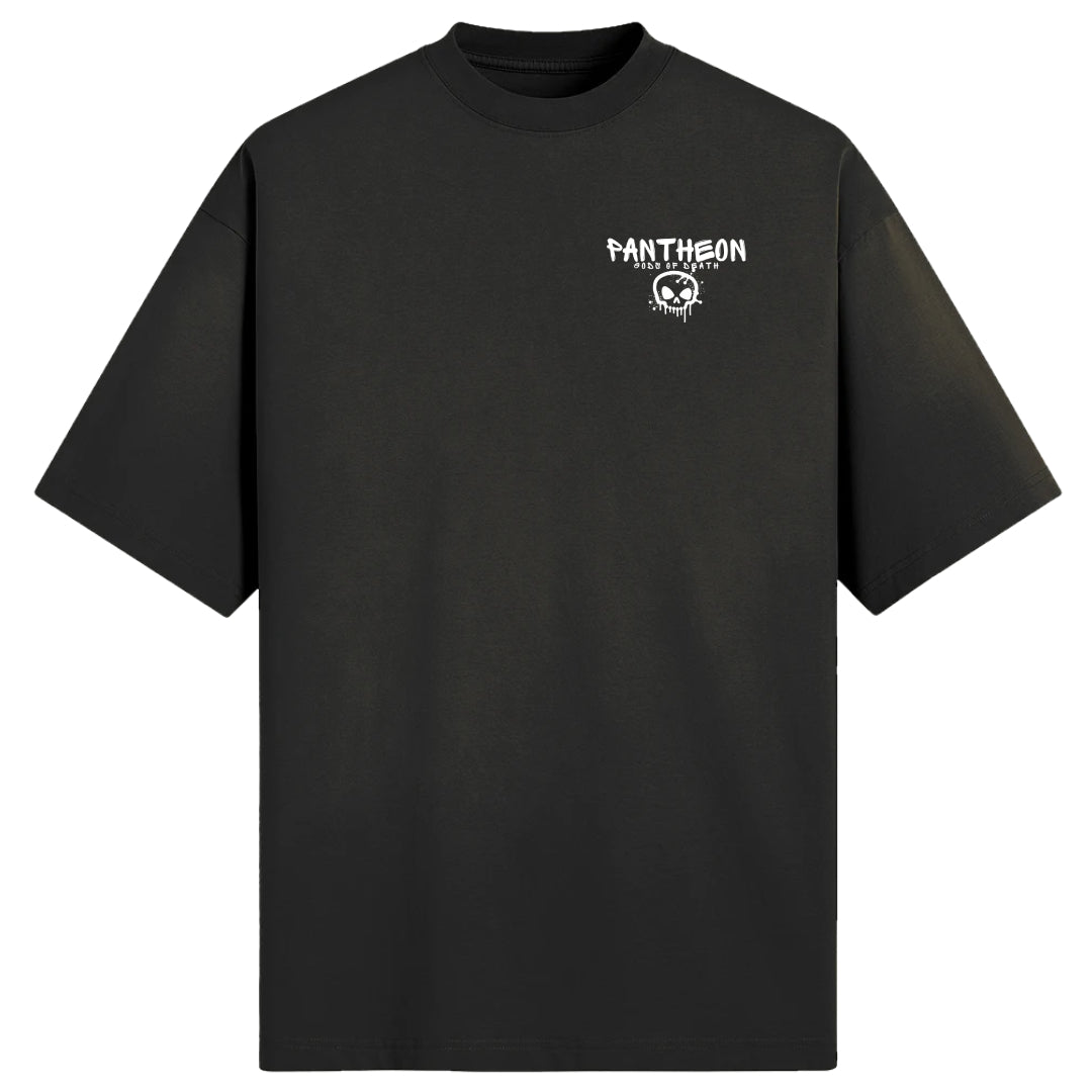 MICTECACIHUATL OVERSIZED T-SHIRT - GODS OF DEATH