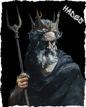 HADES OVERSIZED T-SHIRT - GODS OF DEATH