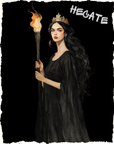 HECATE OVERSIZED T-SHIRT - GODS OF DEATH