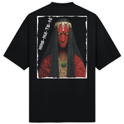 HINE-NUI-TE-PO OVERSIZED T-SHIRT - GODS OF DEATH