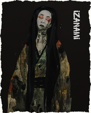 IZANAMI OVERSIZED T-SHIRT - GODS OF DEATH