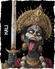 KALI OVERSIZED T-SHIRT - GODS OF DEATH