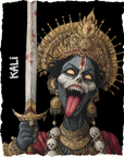 KALI OVERSIZED T-SHIRT - GODS OF DEATH