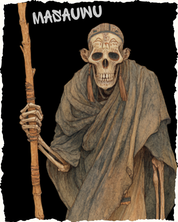 MASAUWU OVERSIZED T-SHIRT - GODS OF DEATH