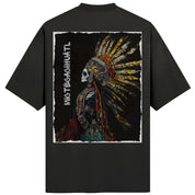 MICTECACIHUATL OVERSIZED T-SHIRT - GODS OF DEATH