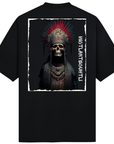 MICTLANTECUHTLI OVERSIZED T-SHIRT - GODS OF DEATH