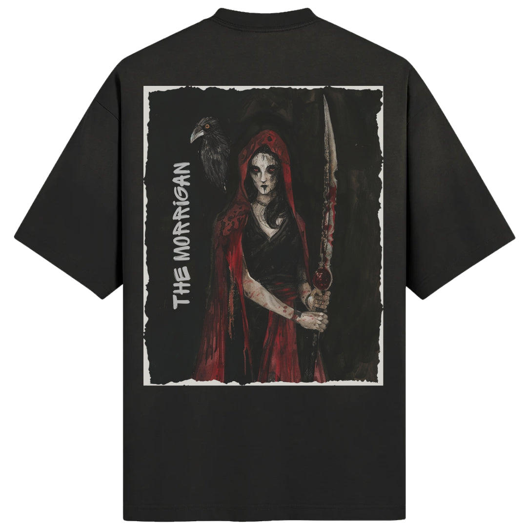 THE MORRIGAN OVERSIZED T-SHIRT - GODS OF DEATH