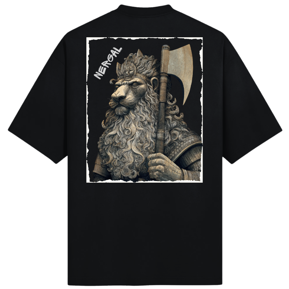 NERGAL OVERSIZED T-SHIRT - GODS OF DEATH