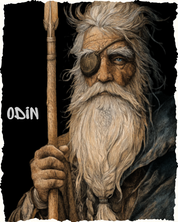 ODIN OVERSIZED T-SHIRT - GODS OF DEATH