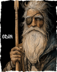 ODIN OVERSIZED T-SHIRT - GODS OF DEATH