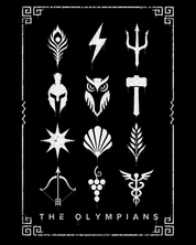 THE OLYMPIANS T-SHIRT - GREEK PANTHEON