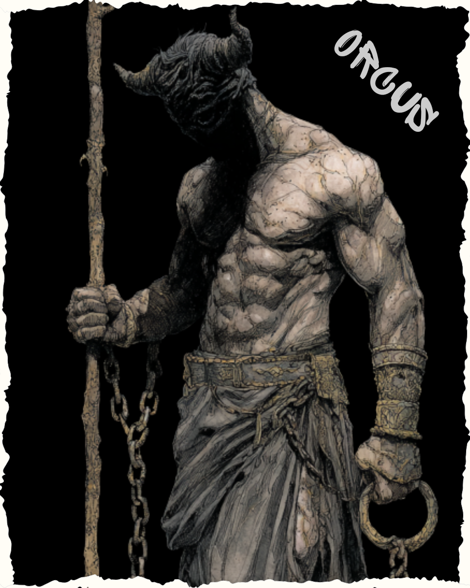 ORCUS OVERSIZED T-SHIRT - GODS OF DEATH