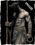 ORCUS OVERSIZED T-SHIRT - GODS OF DEATH