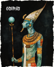 OSIRIS OVERSIZED T-SHIRT - GODS OF DEATH