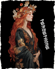 PERSEPHONE OVERSIZED T-SHIRT - GODS OF DEATH