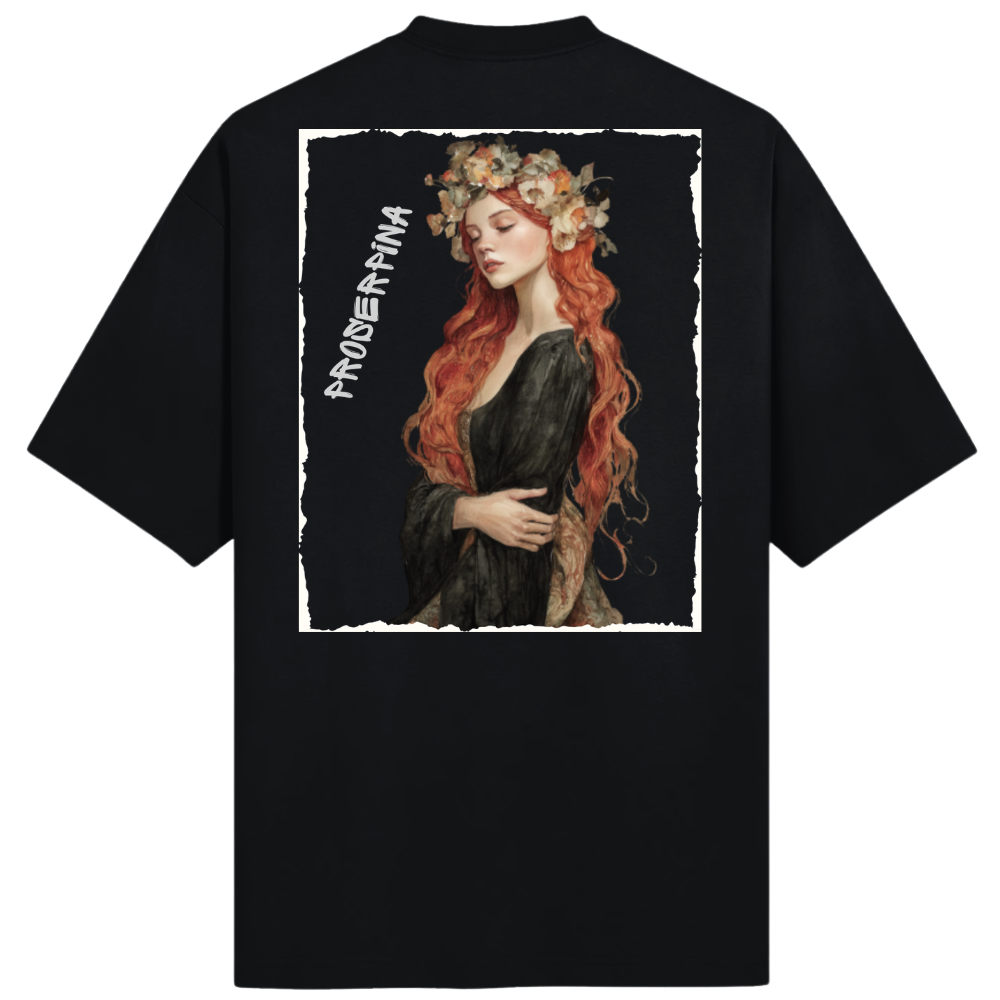 PROSERPINA OVERSIZED T-SHIRT - GODS OF DEATH