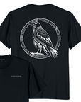 RAVEN T-SHIRT - POCKET PRINT | BACK PRINT