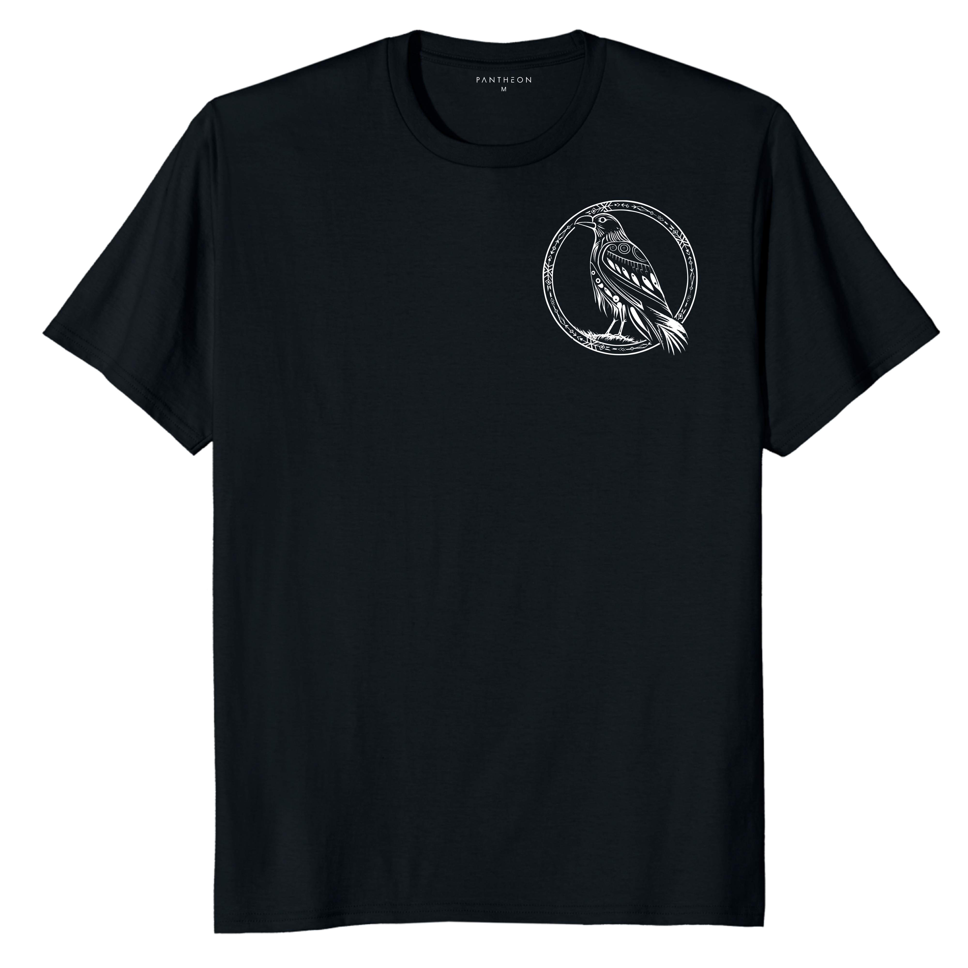 RAVEN T-SHIRT - POCKET PRINT | BACK PRINT