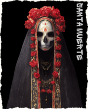 SANTA MUERTE OVERSIZED T-SHIRT - GODS OF DEATH