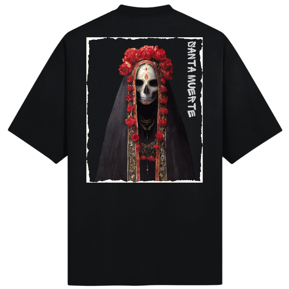 SANTA MUERTE OVERSIZED T-SHIRT - GODS OF DEATH