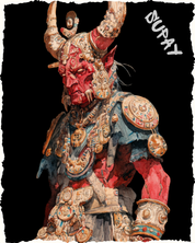 SUPAY OVERSIZED T-SHIRT - GODS OF DEATH
