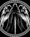 THANATOS T-SHIRT - POCKET PRINT | BACK PRINT