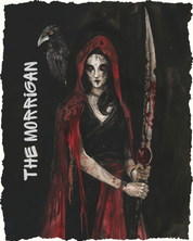 THE MORRIGAN OVERSIZED T-SHIRT - GODS OF DEATH