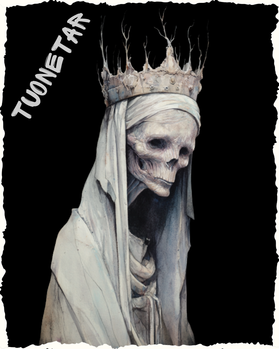 TUONETAR OVERSIZED T-SHIRT - GODS OF DEATH