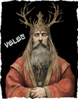 VELES OVERSIZED T-SHIRT - GODS OF DEATH