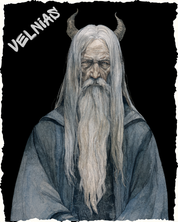 VELNIAS OVERSIZED T-SHIRT - GODS OF DEATH