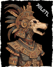 MICTLANTECUHTLI OVERSIZED T-SHIRT - GODS OF DEATH