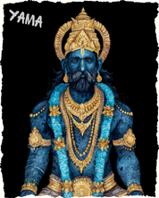 YAMA (HINDU) OVERSIZED T-SHIRT - GODS OF DEATH