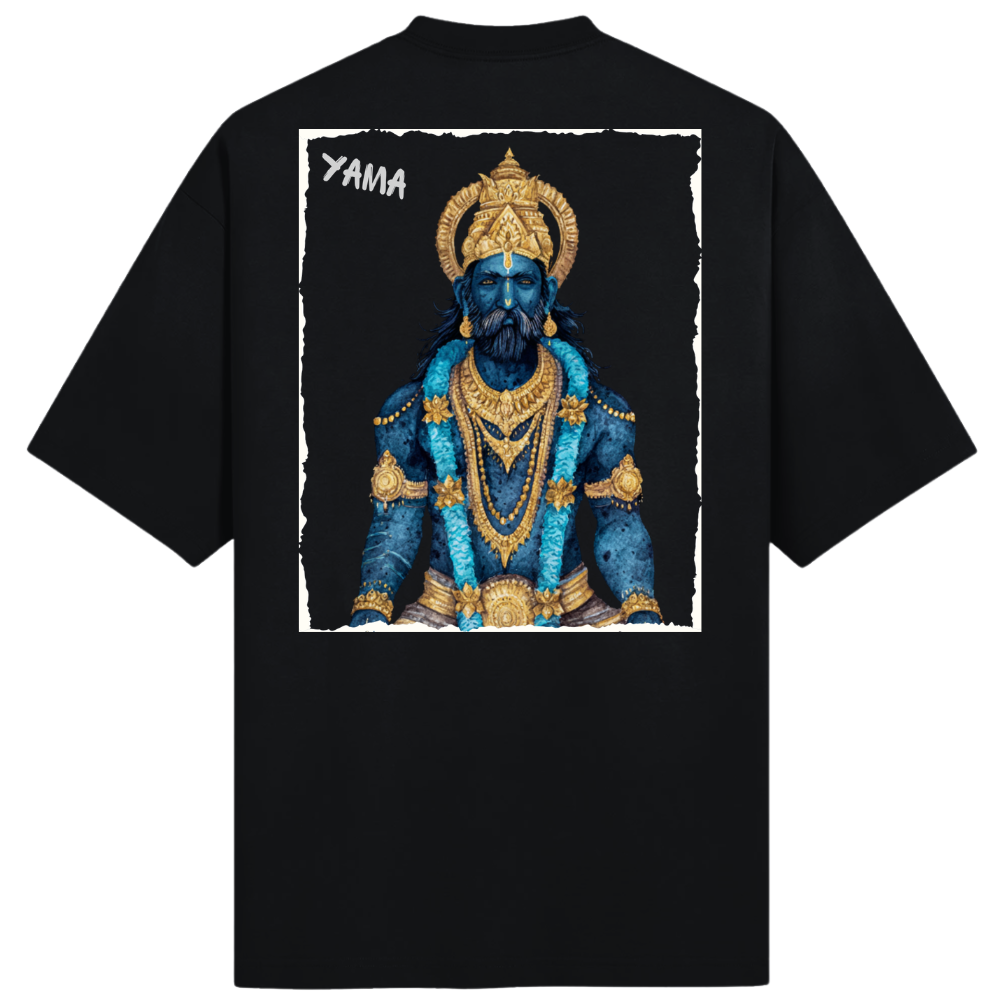 YAMA (HINDU) OVERSIZED T-SHIRT - GODS OF DEATH