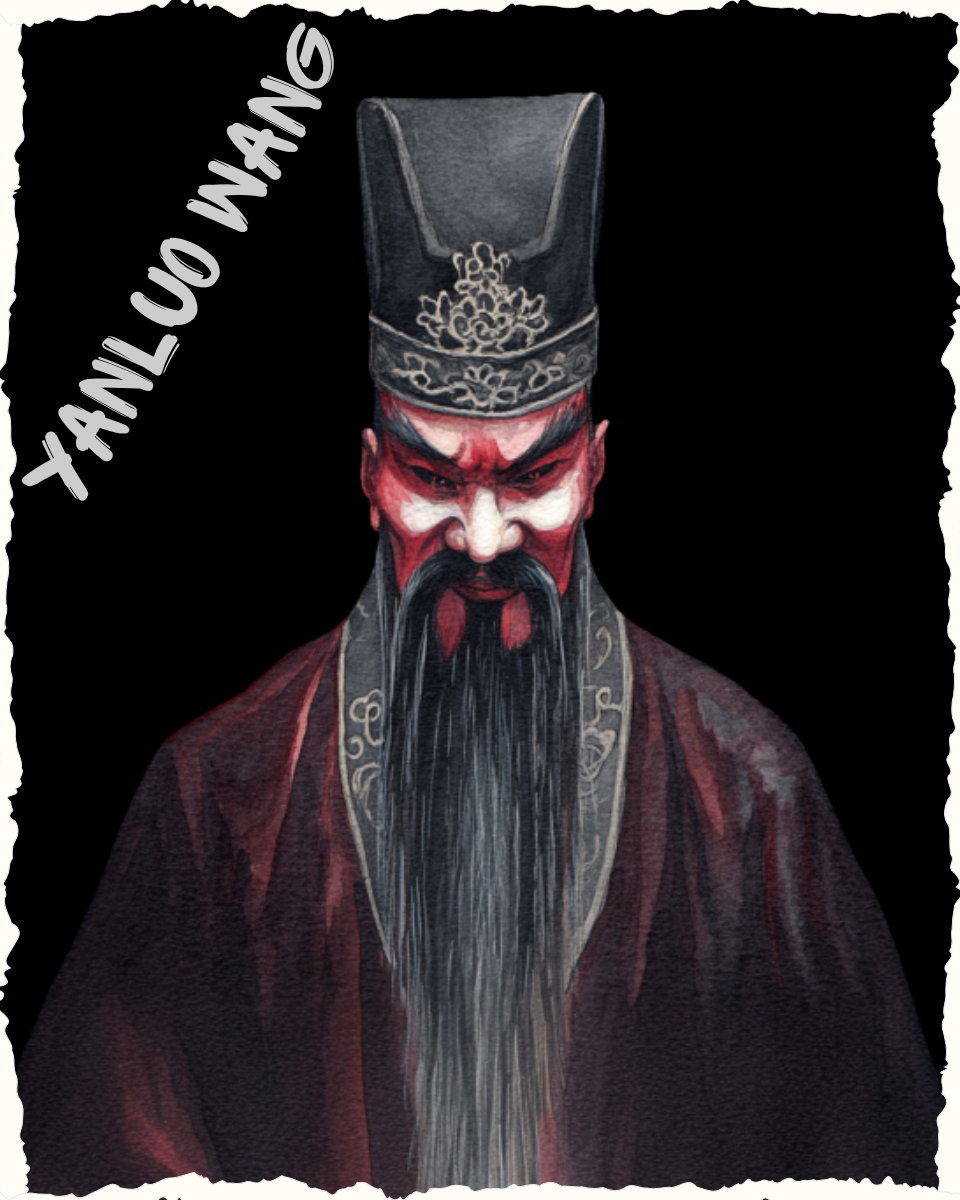 YANLUO WANG OVERSIZED T-SHIRT - GODS OF DEATH