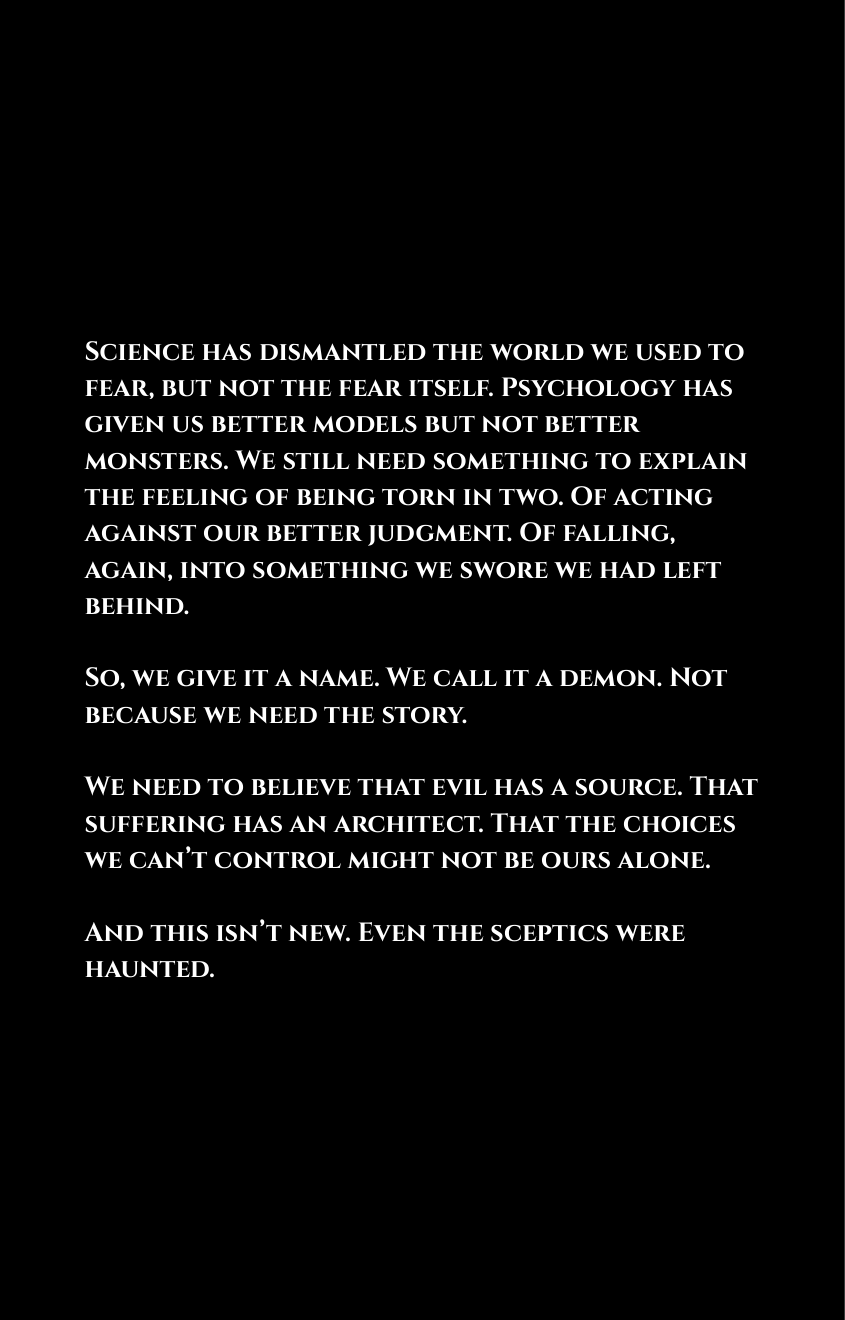 THE PHILOSOPHY OF DEMONS | EBOOK